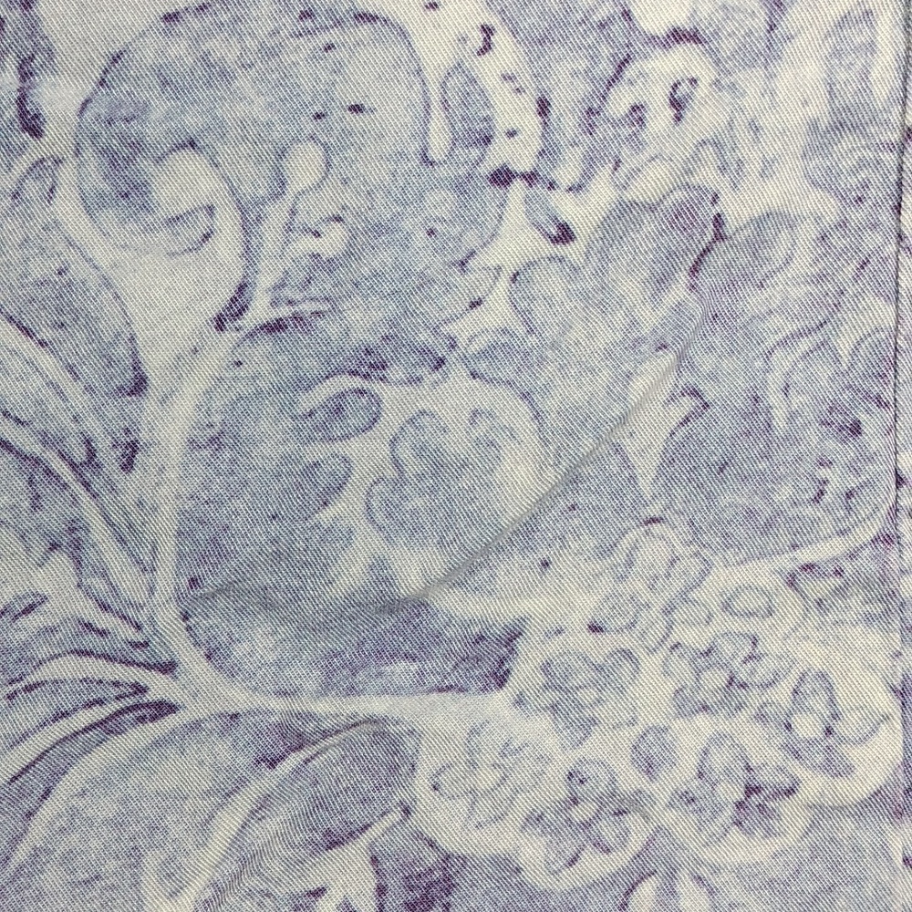 Soft Surroundings Light/Medium Purple Floral Blouse Size Large - Picture 6 of 12